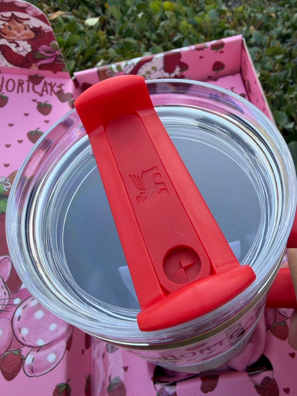 🎁Strawberrycake Design Insulated Cup Gift Box 40 oz Include Straw and Topper