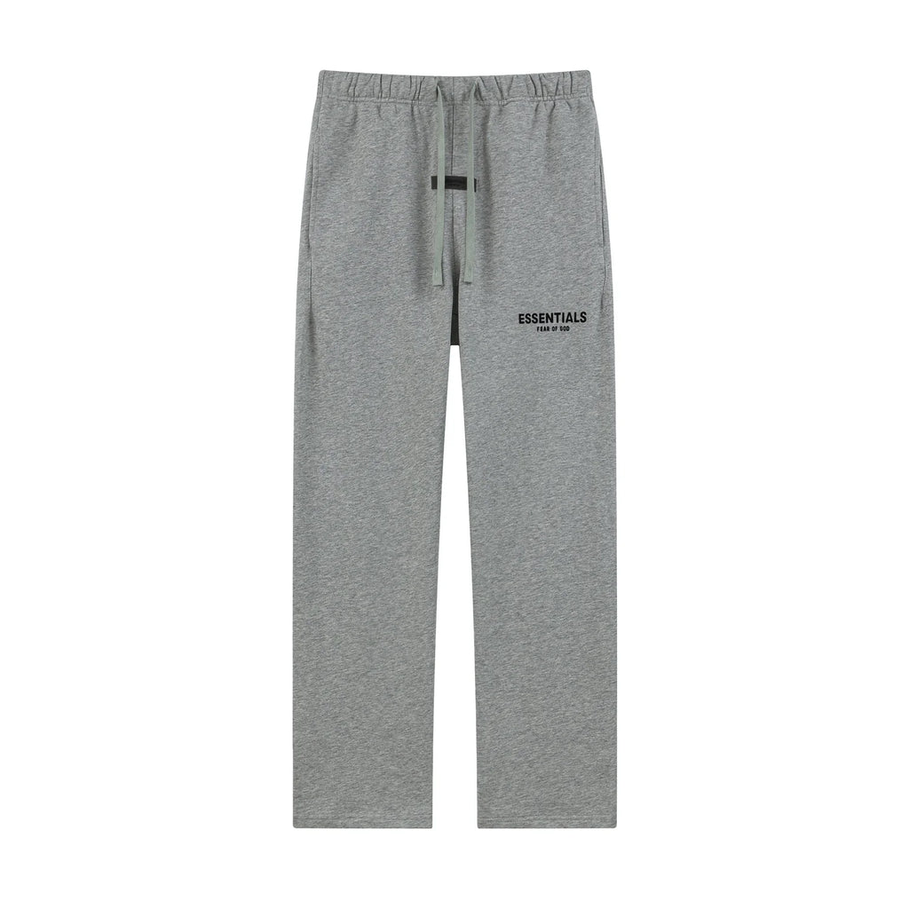 Fear Of God Essentials Flock Letter Straight Casual Sweatpants Unisex