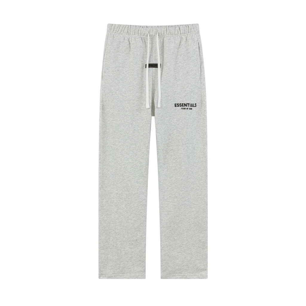 Fear Of God Essentials Flock Letter Straight Casual Sweatpants Unisex